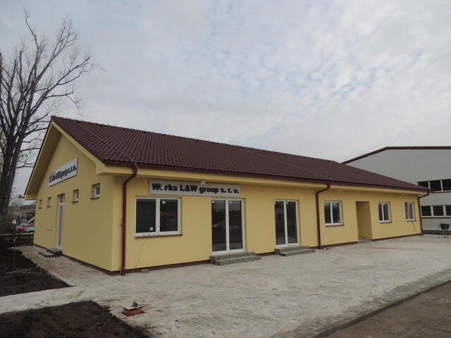 Construction of new headquarters of our company Works L&W group s.r.o. s still  ongoing