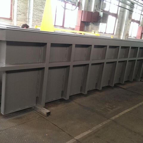 FIB Belgium, Production and delivery of special halfway basins - 11x13m for macerating of the wires