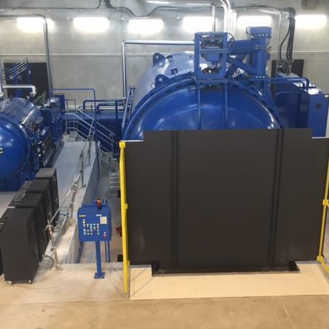 Installation and completation of autoclave for Air France for ASC Process Systems Ltd. - Charles de Gaulle airport Paris, France