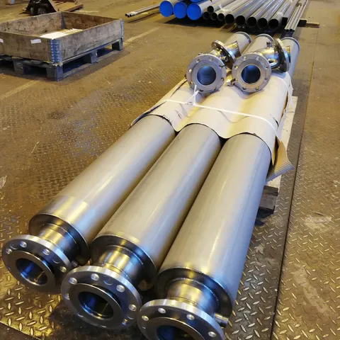 Triple Inlet Pipe Special piping systems - tripple jacket piping | WLW Group