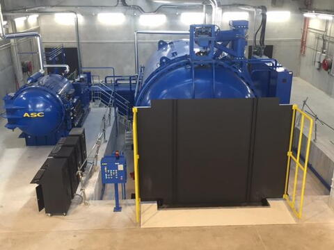 Installation and completation of autoclave for Air France for ASC Process Systems Ltd. - Charles de Gaulle airport Paris, France