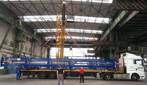 ZVU Engineering a.s., - Production of skid units to Poland, transport