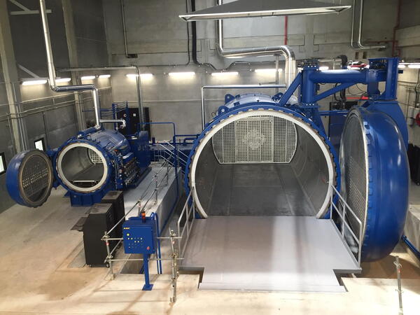 Installation and completation of autoclave for Air France for ASC Process Systems Ltd. - Charles de Gaulle airport Paris, France